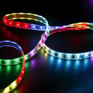 Fita 260 LEDs SMD5050 Flexivel IP65 RGB c/ Efeitos 12V - 5 mts
