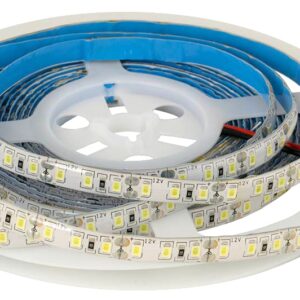 Fita 120 LEDs SMD2835 Flexivel IP65 Branco F. 6000K 12V - 5 mts