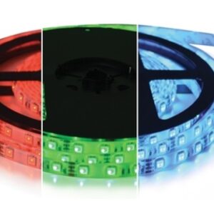 Fita 300 LEDs SMD5050 Flexivel IP20 RGB 24V (5 mts)