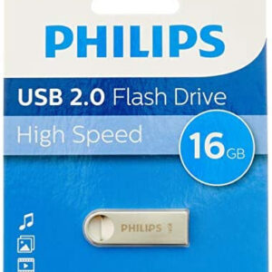 Pen Drive Flash Drive 16GB USB 2.0 Moon Silver - PHILIPS