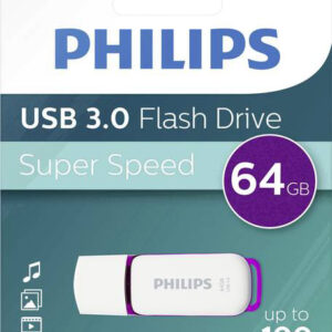 Pen Drive Flash Drive 64GB USB 3.0 Snow - PHILIPS