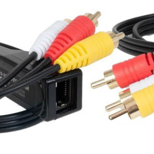 Prolongador Balun áudio e V?deo p/ Cat 5e/6 - FONESTAR