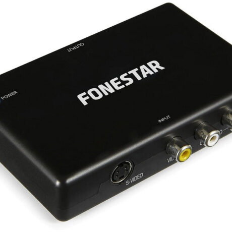 Conversor Vídeo Composto/S-vídeo e Áudio p/ HDMI - FONESTAR
