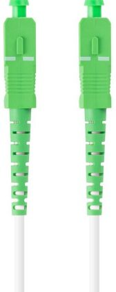 Cabo Fibra Óptica G657B3 SC/APC-SC/APC 3.0 Branco (5 mts) - LANBERG
