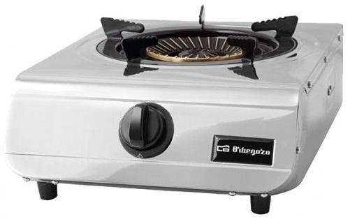Fogão a Gás (1 Bico) INOX 4300W USO EXTERIOR - ORBEGOZO