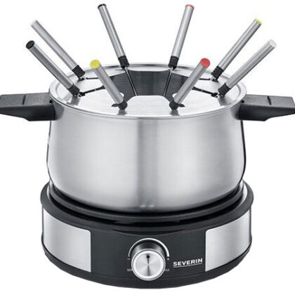 Fondue + Crepeira FO2471 (Preto) - SEVERIN