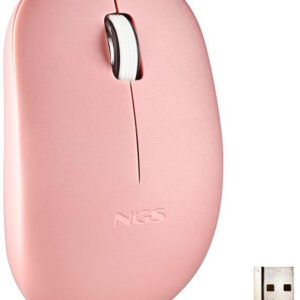 Rato RF Wireless Ótico FOG PRO 1000DPI (Rosa) - NGS