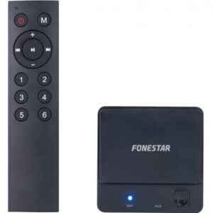 Receptor Wi-Fi e microSD FONCAST p/ Reprodu??o MP3 - FONESTAR