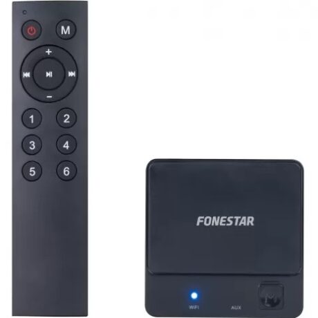 Receptor Wi-Fi e microSD FONCAST p/ Reprodução MP3 - FONESTAR