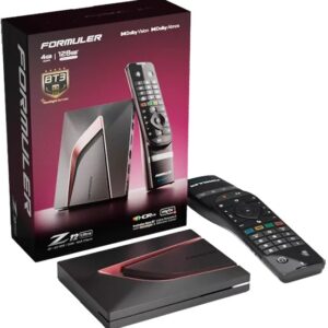 Receptor Android 12 4K 4GB/128GB MyTVOnline 3 Wi-Fi 6E Gigabit - FORMULER Z12 ULTRA