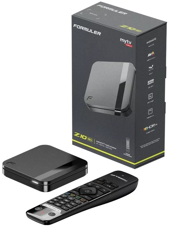 Receptor OTT Android 4K 2GB/4GB MyTVOnline 2 - FORMULER Z10 NEO