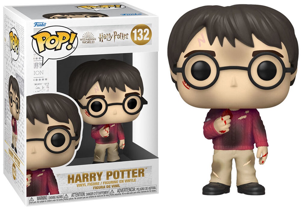 Figura Pop! Harry com Pedra Filosofal Harry Potter - FUNKO