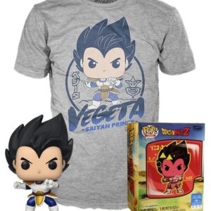 Figura Pop! Vegeta Dragon Ball Z c/ Camisola Tamanho L - FUNKO