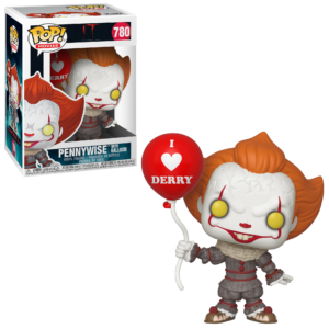 Figura Pop! Pennywise c/ Bal?o Stephen King?s It 2 - FUNKO
