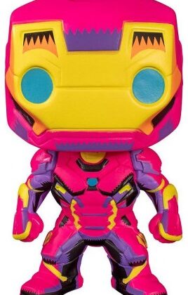 Figura Pop! Iron-Man Marvel Black Light - FUNKO