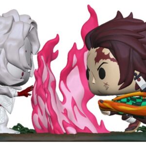 Figura Pop! Tanjiro vs Rui Demon Slayer Kimetsu No Yaiba - FUNKO