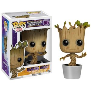 Figura Pop! Dancing Groot Marvel Guardiões da Galáxia - FUNKO