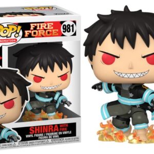 Figura Pop! Shinra com Fogo Fire Force - FUNKO
