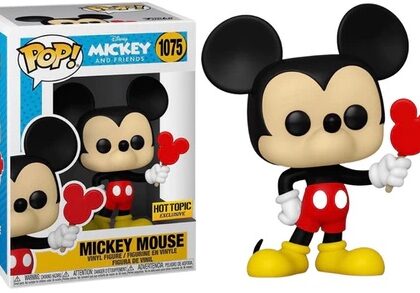 Figura Pop! Mickey Mouse c/ Lollipop Mickey Mouse & Friends - FUNKO