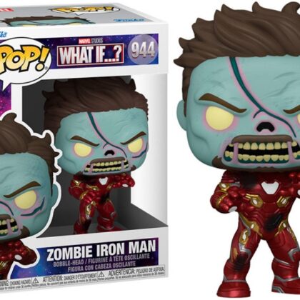 Figura Pop! Iron Man Zombie Marvel: What if? - FUNKO