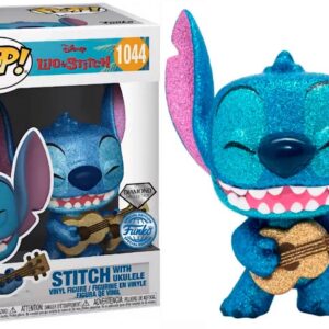 Figura Pop! Disney Lilo & Stitch - Stitch c/ Ukulele - FUNKO