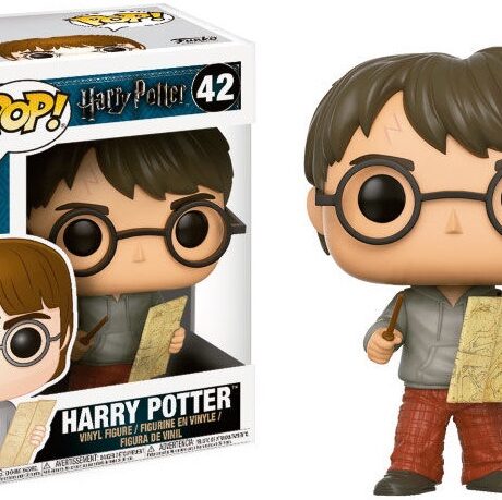 Figura Pop! Harry com Mapa Marauders Harry Potter - FUNKO
