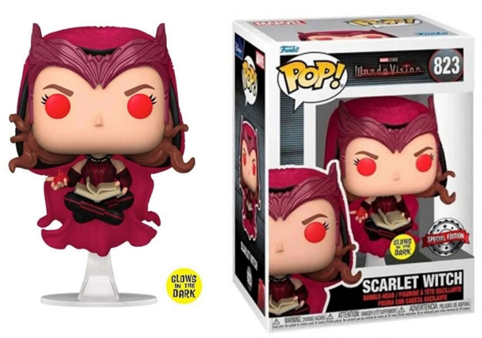 Figura Pop! Scarlet Witch Marvel Wandavision - FUNKO