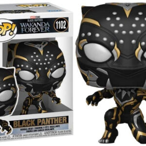 Figura Pop! Black Panther Marvel Black Panther Wakanda Forever - FUNKO