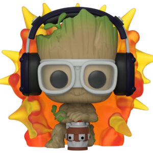 Figura Pop! Groot C/ Detonador Marvel Guardi?es da Gal?xia - FUNKO
