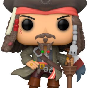 Figura Pop! Piratas do Caribe Exclusivo de Jack Sparrow - FUNKO