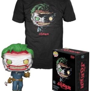 Figura Pop! The Joker c/ Camisola Tamanho M - FUNKO