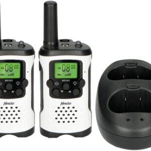 Intercomunicadores Walkie Talkies 7Km (8 Canais) c/ Base de Carregamento - ALECTO