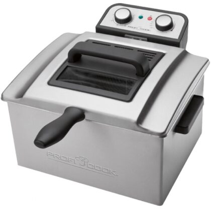 Fritadeira Dupla 3000W 5L (Inox) - ProfiCook