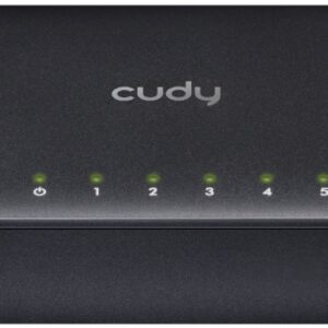 Switch de Rede 5 Portas 10/100Mbps UnManaged - CUDY