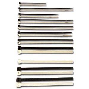 Abra?adeiras de Fivela 350 x 4,8mm Natural (100pcs) - IBEROSAT