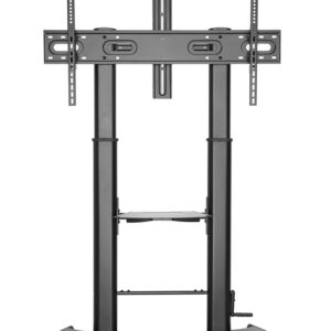 Suporte de Chão Portátil p/ TV 100Kg 100 (Preto) - AISENS