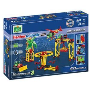 Conjunto de Construção Universal 3 (40 Modelos) - FISCHERTECHNIK