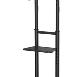 Suporte de Chão Eco c/ Rodas e Bandeja de DVD p/ Monitor/TV de 37~70 - AISENS