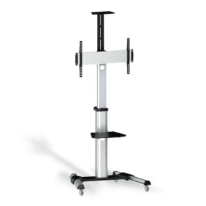 Suporte de Chão Portátil p/ TV 50Kg 70 (Prateado) - AISENS