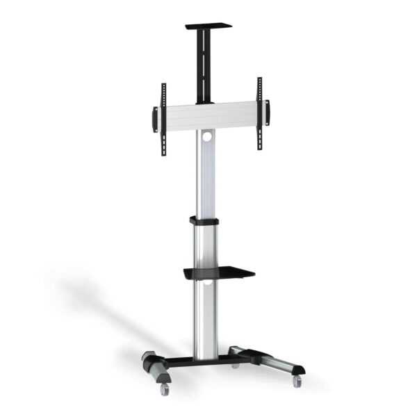 Suporte de Chão Portátil p/ TV 50Kg 70 (Prateado) - AISENS
