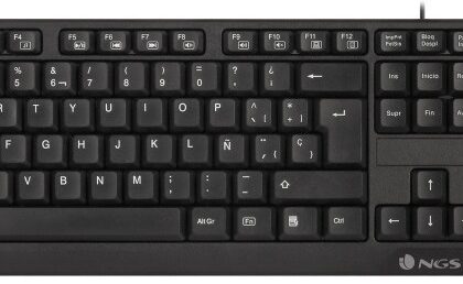Teclado FunkyV3 PT USB (Preto) - NGS