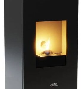 Salamandra de Pellets 9kW Futura 9 (Preto) - ARTEL