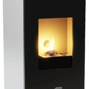 Salamandra de Pellets 9kW Futura 9 (Branco) - ARTEL