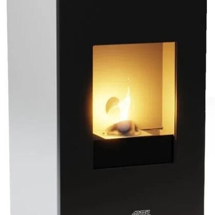 Salamandra de Pellets 9kW Futura 9 (Branco) - ARTEL