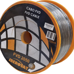 Bobine Cabo Coluna 2x 0,50mm Preto (100 mts) - IBEROSAT