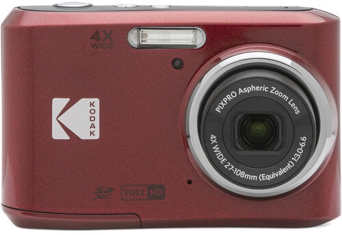 Máquina Fotográfica Digital Pixpro FZ45 1/2.3 16MP CMOS (Vermelho) - KODAK