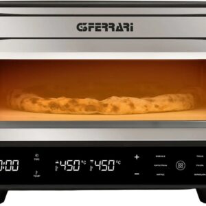 Forno de Pizza Pizza PRO 2 minuti G1020400 1850W (Preto/Prateado) - G3 FERRARI