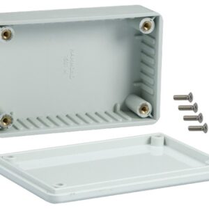Caixa de Montagem Cinza em ABS (95 x 48 x 38mm) - VELLEMAN