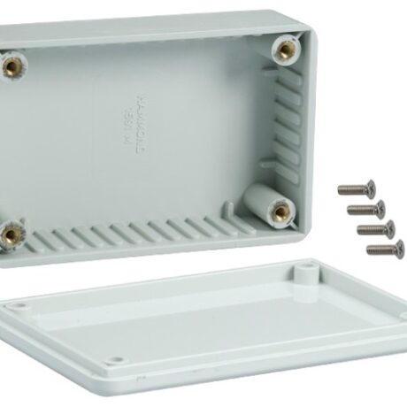 Caixa de Montagem Cinza em ABS (95 x 48 x 38mm) - VELLEMAN
