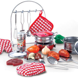 Set Cozinha Utensílios Metal 25 Peças - GIROS